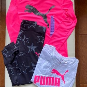 Puma Kids' 3-piece Active Set, Size 5/6